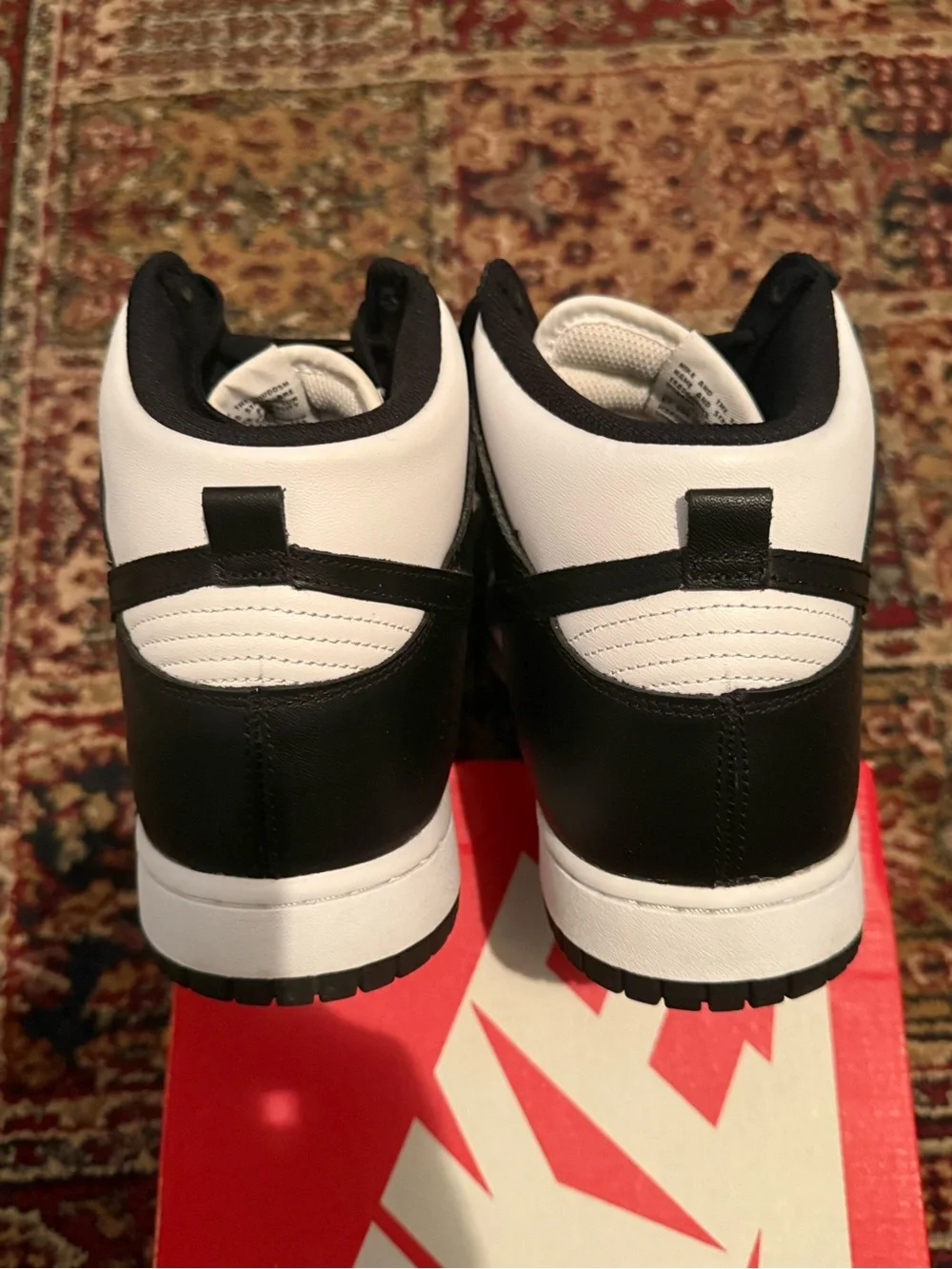 Nike Dunk High Panda Black White High-Top Sneakers